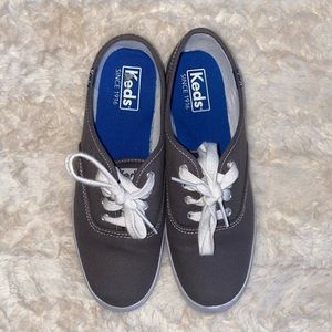 GREY KEDS- WORN TWICE. SHOES/SNEAKERS